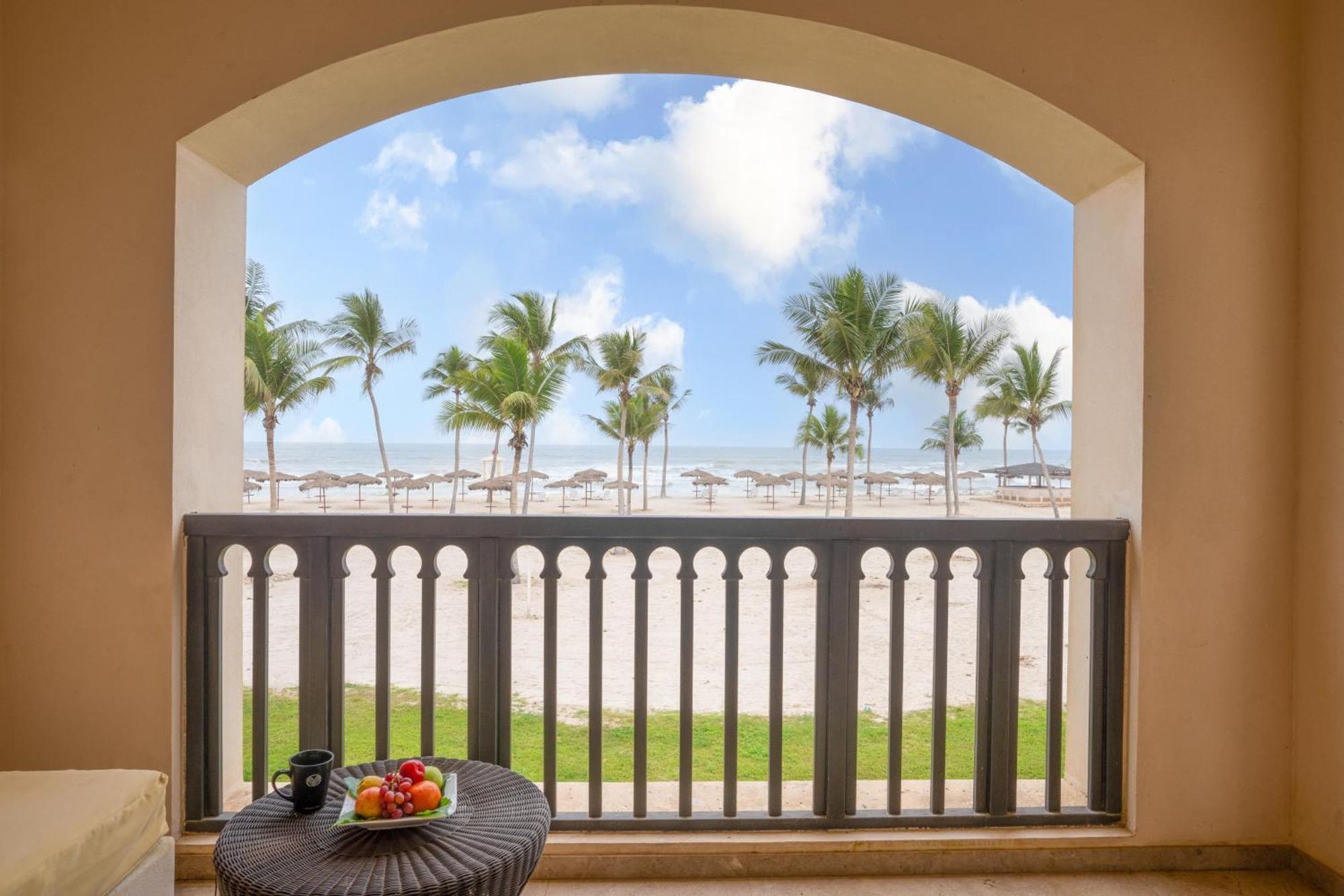 Salalah Rotana Resort Exterior photo View from a room at the Hilton Mauritius Resort